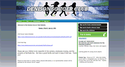 Desktop Screenshot of denisonsoccerclub.com